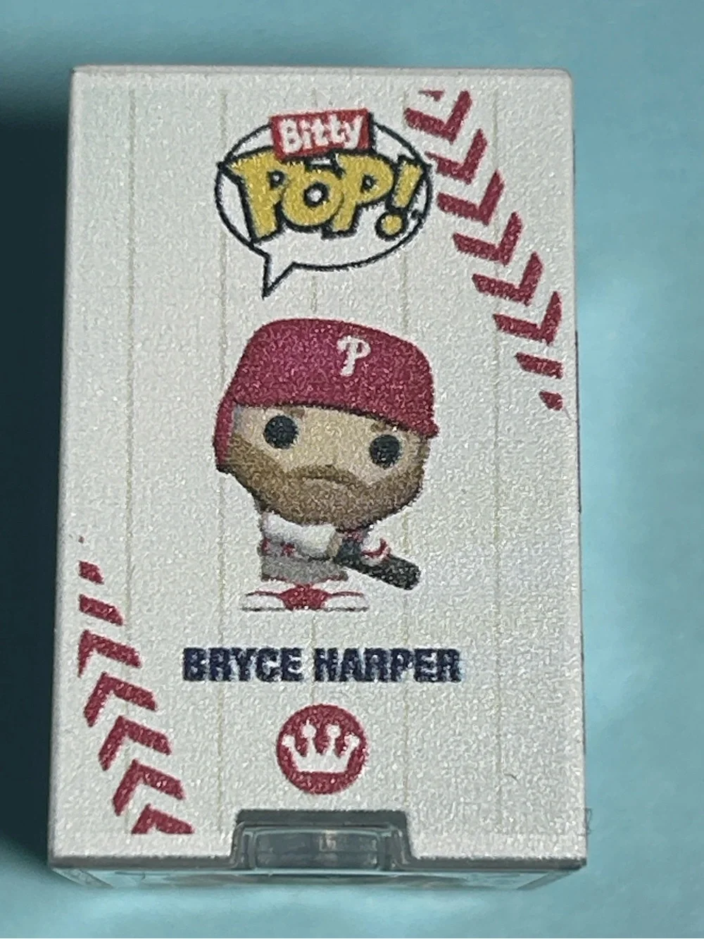 Bryce Harper ,Philadelphia Phillies MLB Bitty Bop mini figure (small 1 inch) - Picture 4 of 5